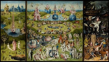 The Garden of Earthly Delights - Bosch (around 1500)