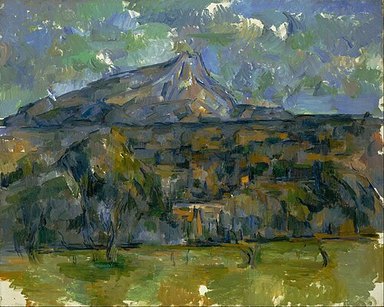 Mont Sainte-Victoire - Cezanne (around 1887)