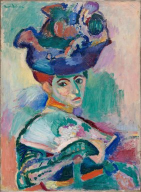 Woman with a Hat - Matisse (1905)