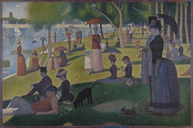 La Grande Jatte - Seurat (1884)