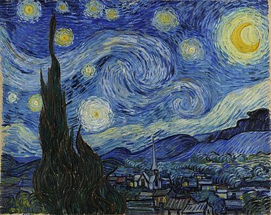 The Starry Night - Van Gogh (1889)