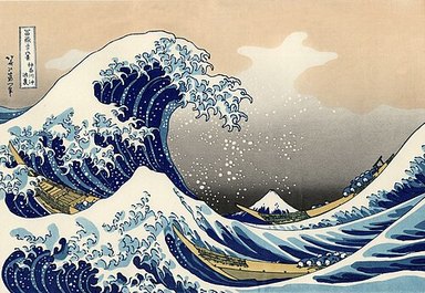 The Great Wave - Hokusai (1831)